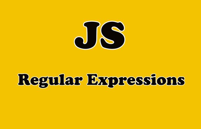 Mastering Regular Expressions in JavaScript