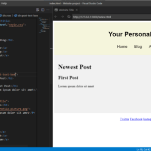 How to Build Your First Web Application with HTML and CSS