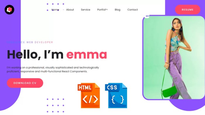 How to Build a Personal Portfolio Website with HTML and CSS