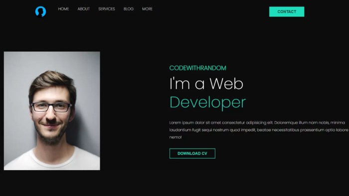 How to Build a Personal Portfolio Website with HTML and CSS